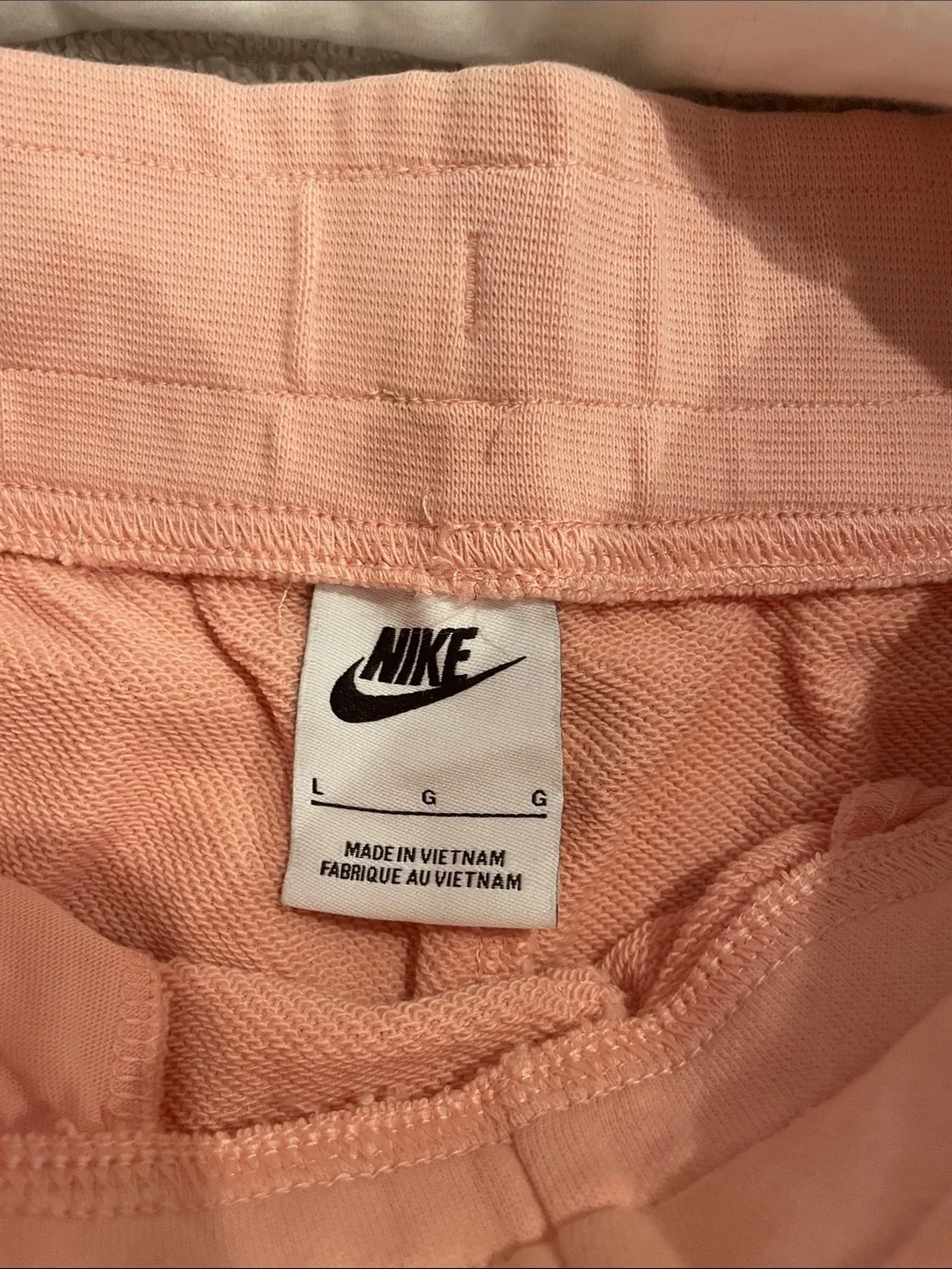 Nike White Tank with Pink Shorts and Mint Drawstring